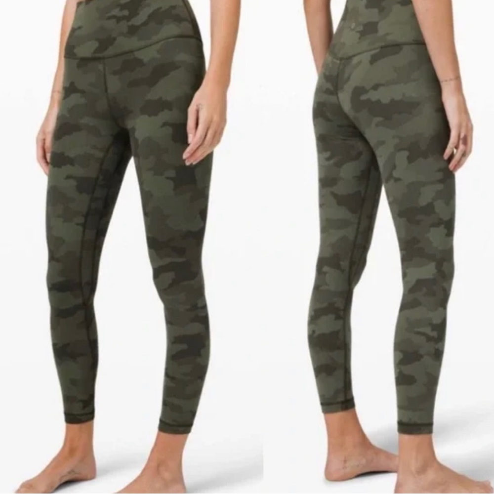 Lululemon size 6 camo leggings